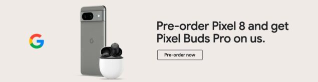 Google Pixel 8 leak - banner promo bundle
