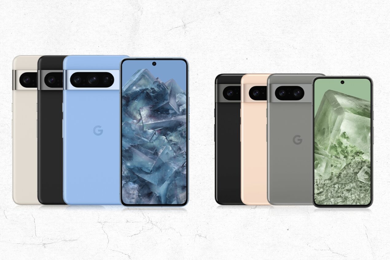 Emergono anche tutti i render stampa e i bundle sui preordini dei Google Pixel 8