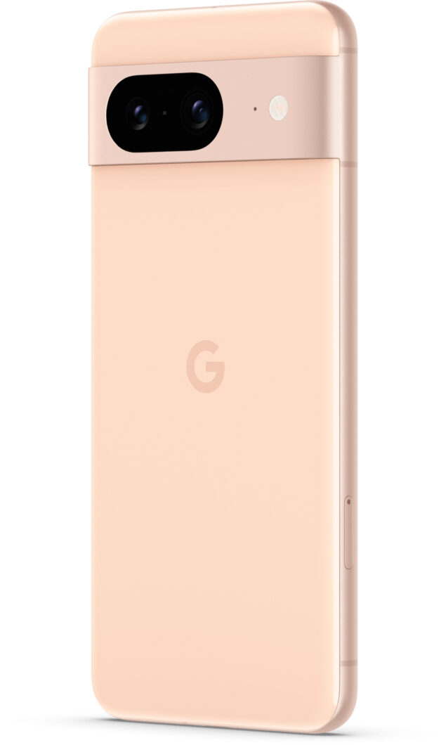 Google Pixel 8 render leak in colorazione Peony