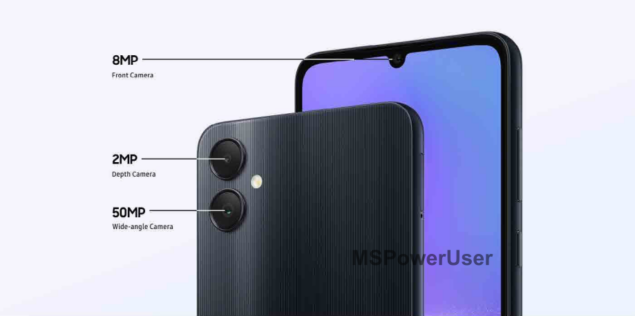 immagini leak di Samsung Galaxy A05