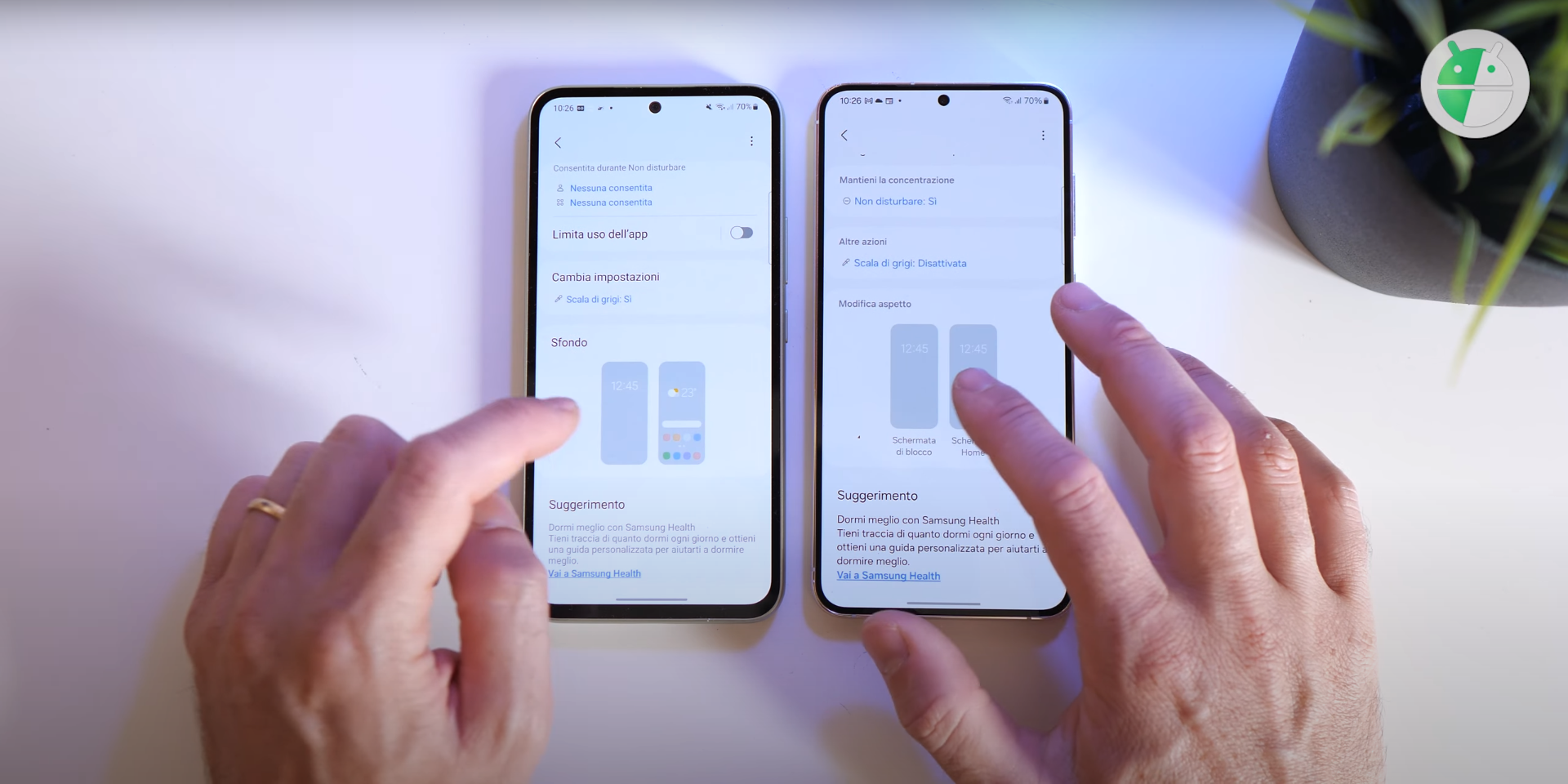 Samsung One UI 6 novità - Modalità e routine