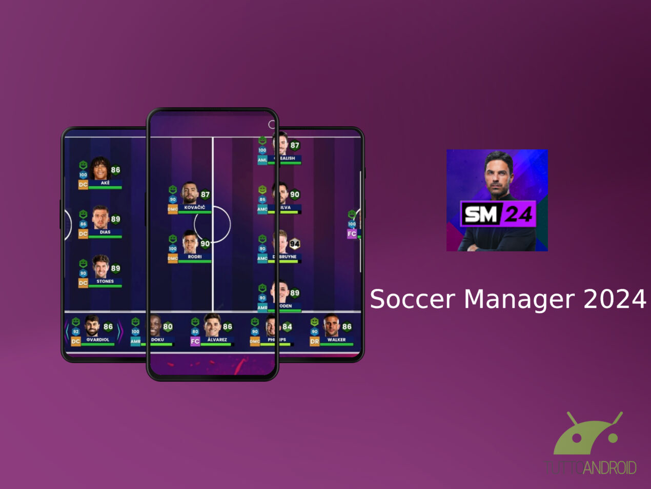 Il calcio manageriale torna su Android con Soccer Manager 2024