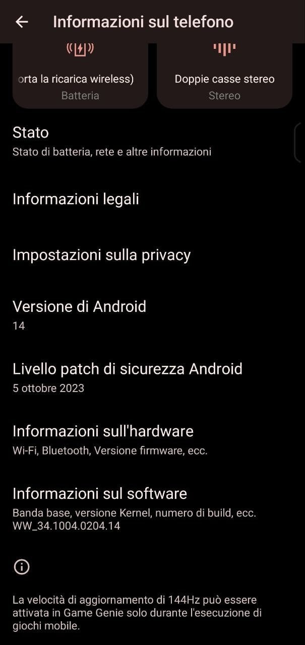 Per ASUS Zenfone 10 è tempo di assaggiare Android 14