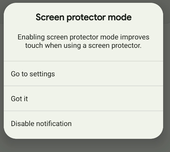 Android 14 QPR1 beta 2 - modalità protezione per lo schermo