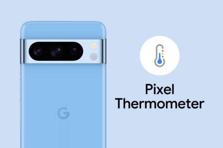 Google Pixel 8 Pro - app Pixel Thermometer