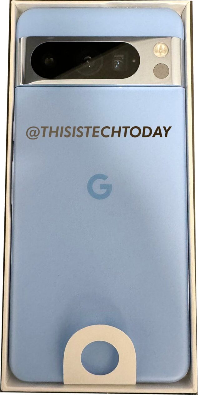 Google Pixel 8 Pro - spotted in Bay