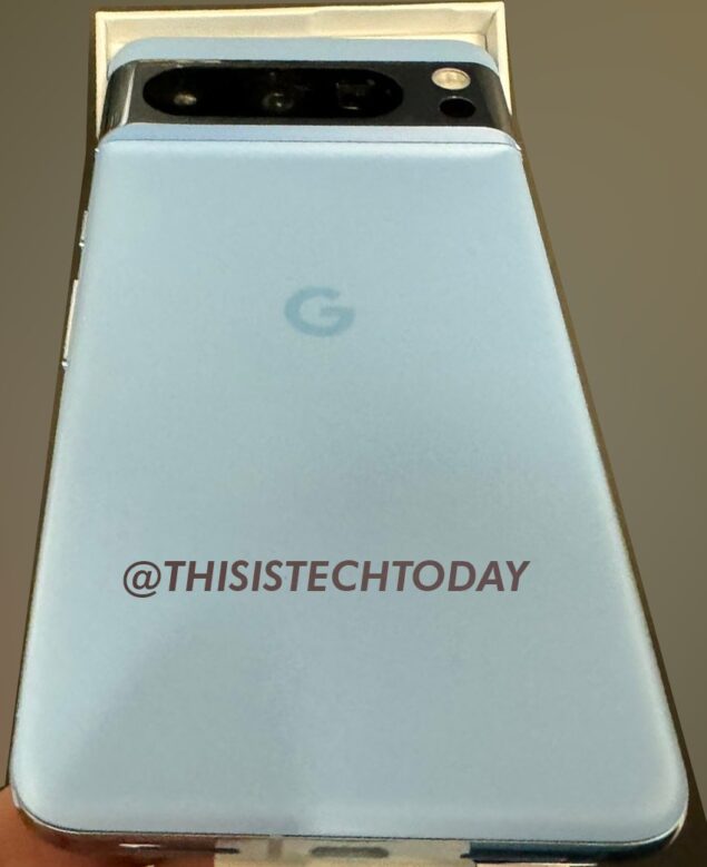 Google Pixel 8 Pro - spotted in Bay
