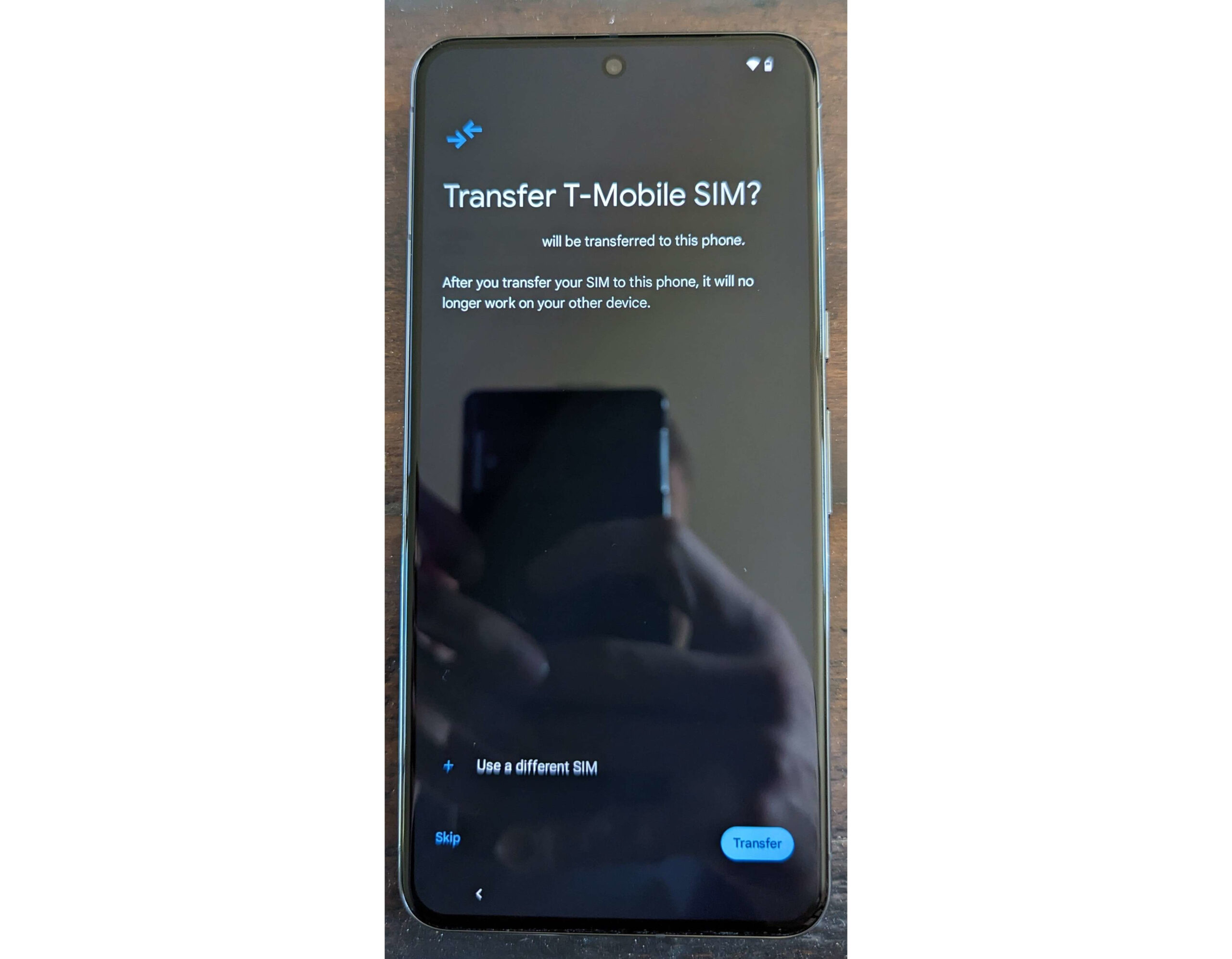 Google Pixel 8 Pro - trasferimento eSIM T-Mobile