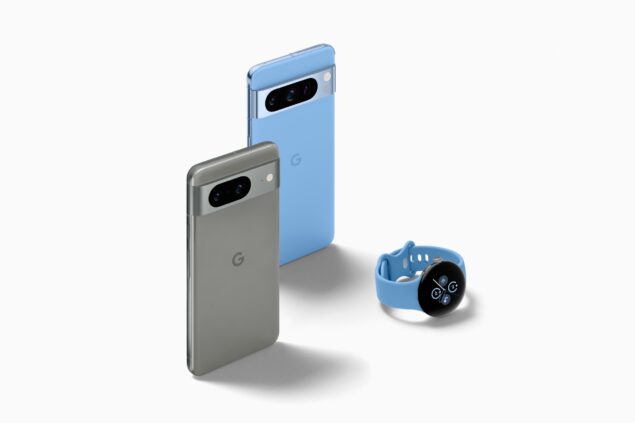 Google Pixel 8, Google Pixel 8 Pro e Google Pixel Watch 2