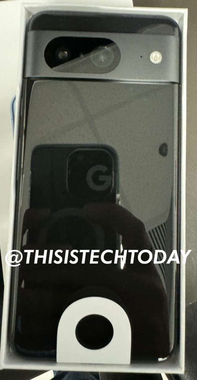Google Pixel 8 - spotted in Obsidian