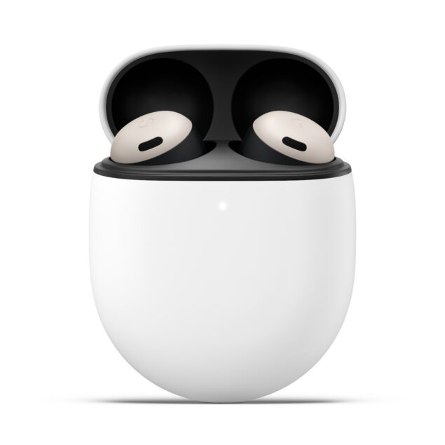 Google Pixel Buds Pro 2023 in colorazione Porcelain