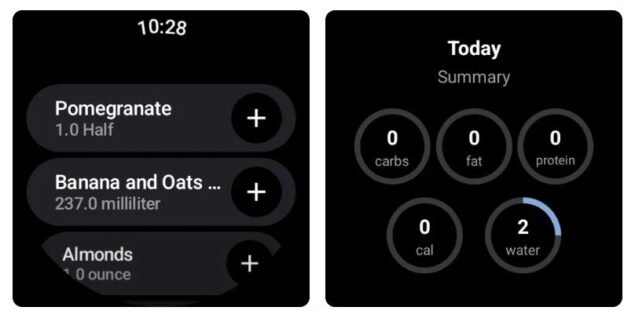 MyFitnessPal Wear OS