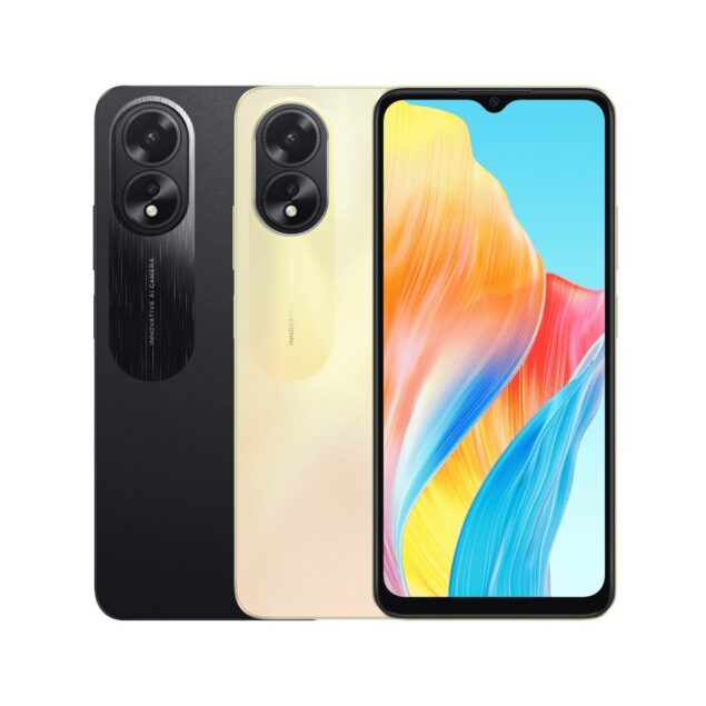 Le due colorazioni di OPPO A38