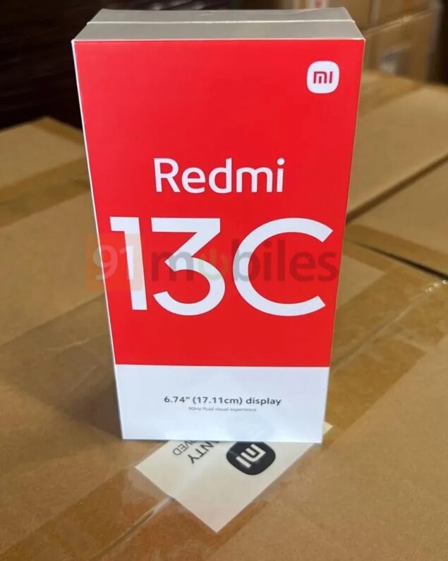 Redmi 13C foto leak