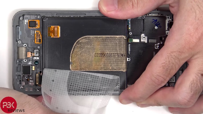 Samsung Galaxy S23 FE smontaggio