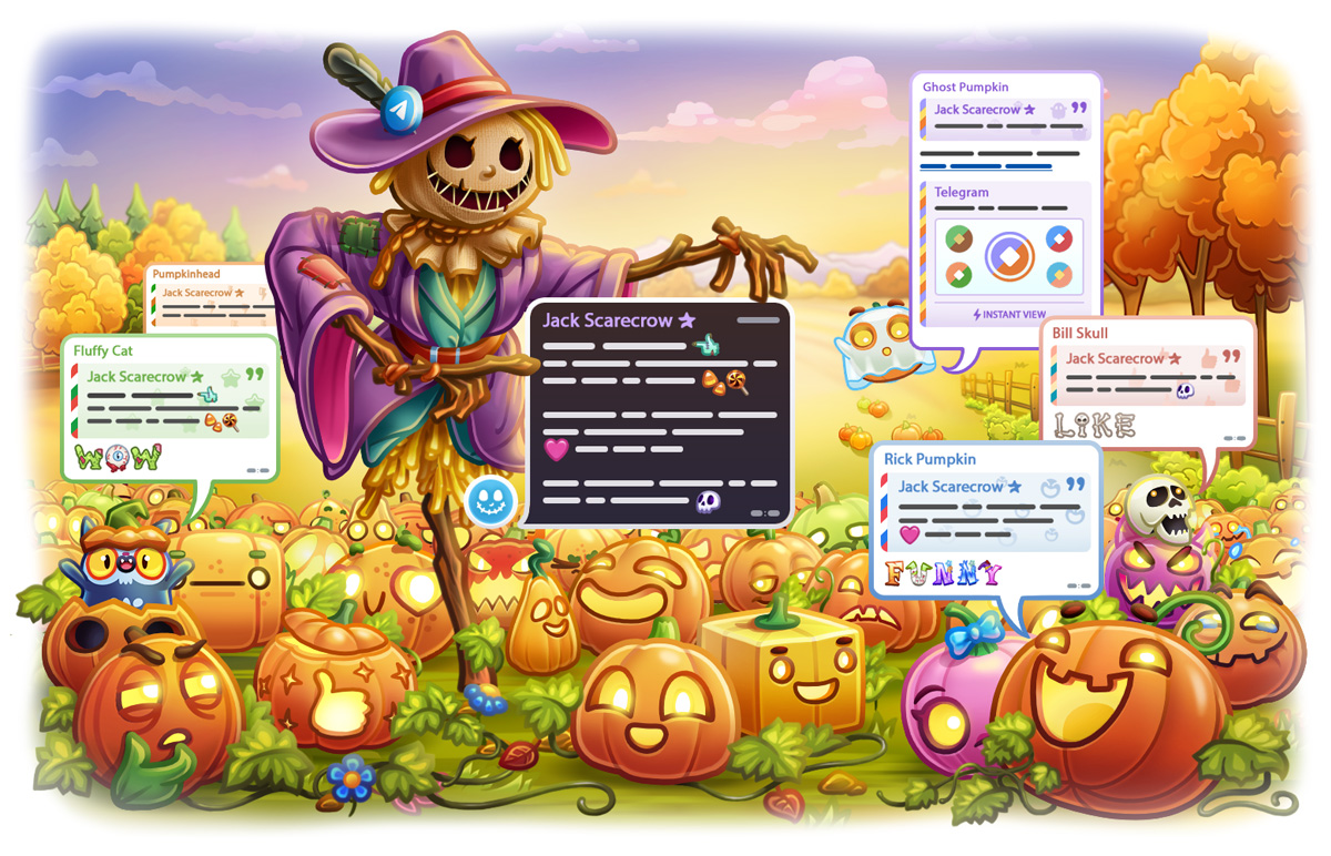 Telegram - aggiornamento Halloween 2023