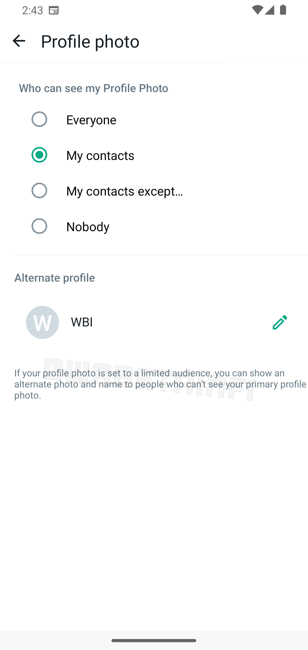 WhatsApp Beta