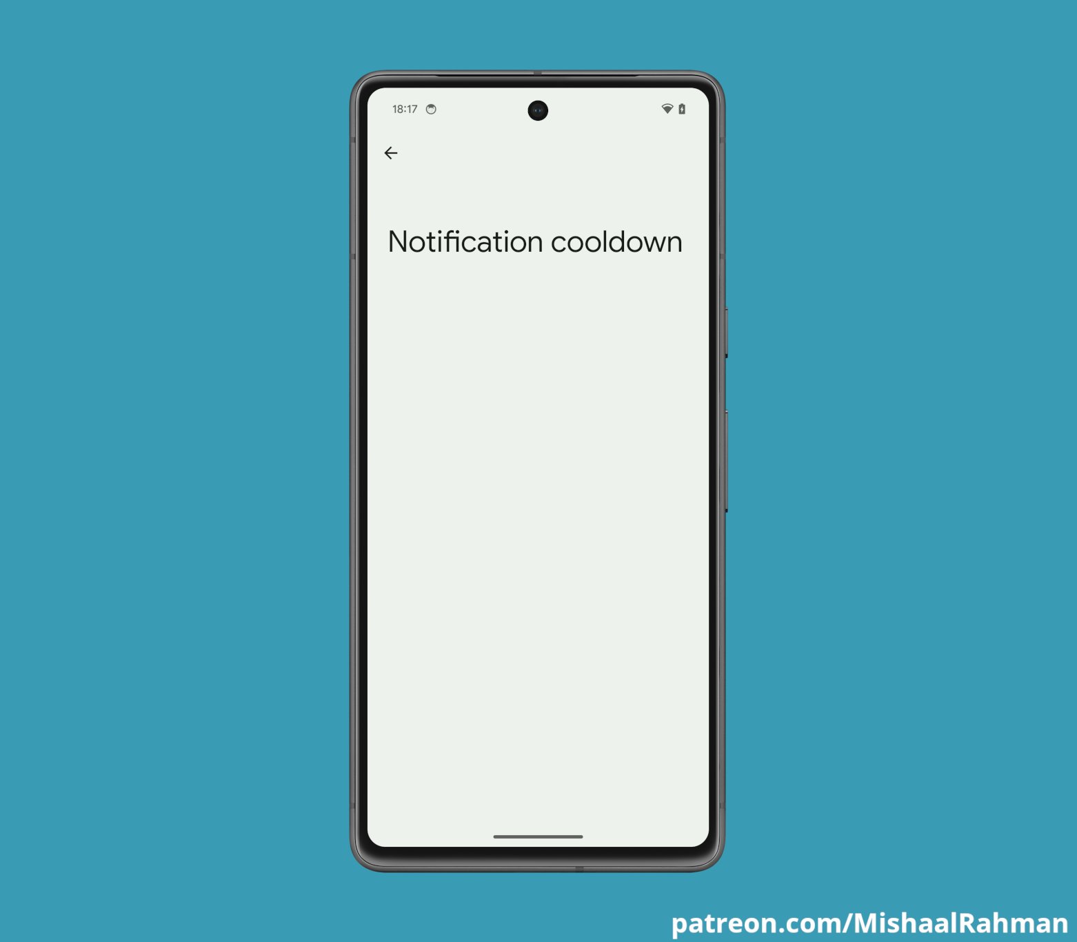 Android 14 QPR2 beta 1 - Notification cooldown