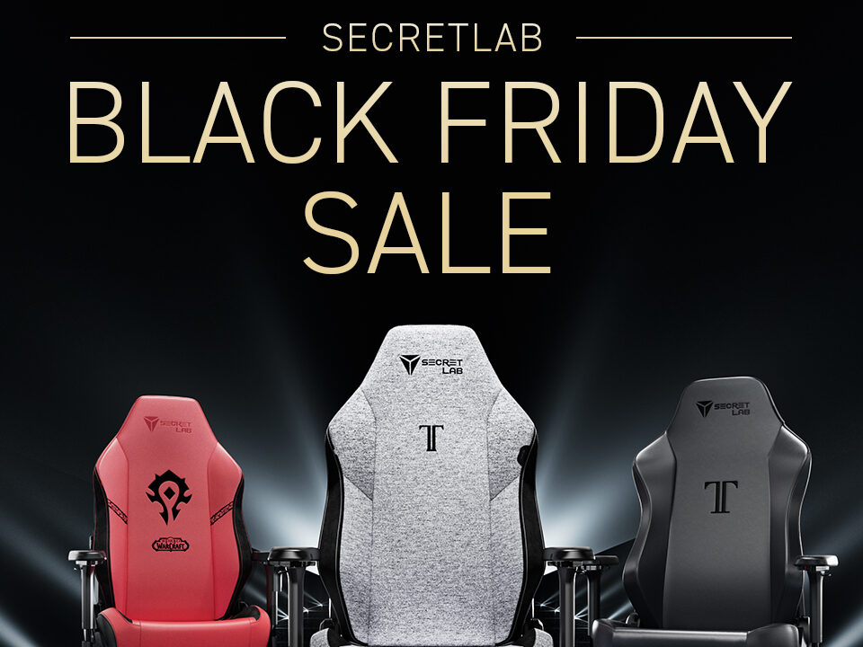 Secretlab lancia le sue promozioni per il Black Friday, con risparmi che superano i 200 euro