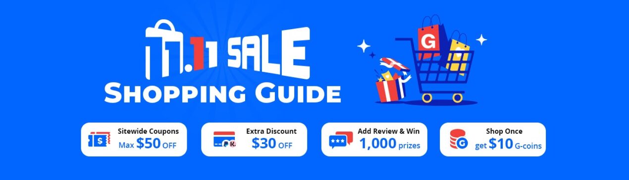 Geekbuying lancia i festeggiamenti per il Single's Day con sconti per tutti