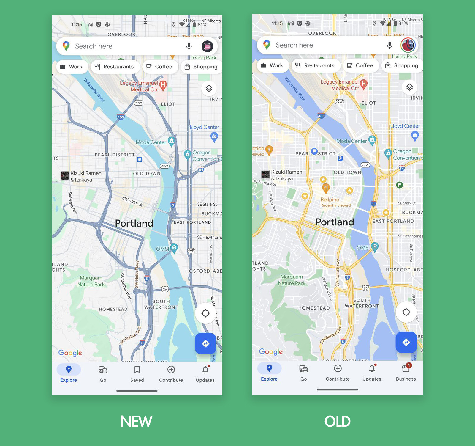 Google Maps cambia colori ma la nuova UI non piace a tutti