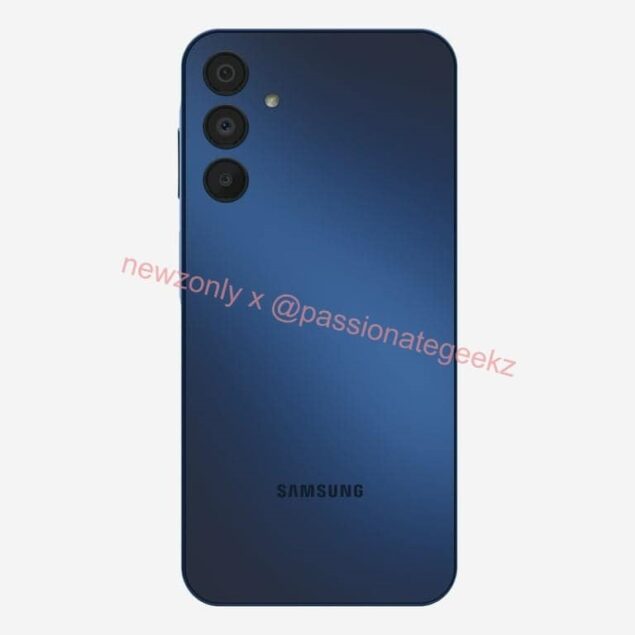 Samsung Galaxy A15 5G render leak