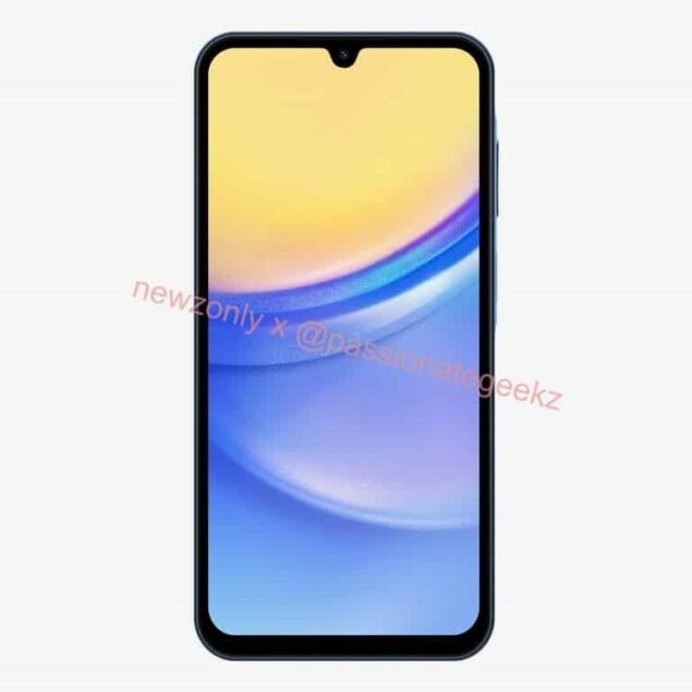 Samsung Galaxy A15 5G render leak