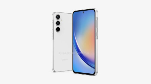 Samsung Galaxy A35 render leak 2