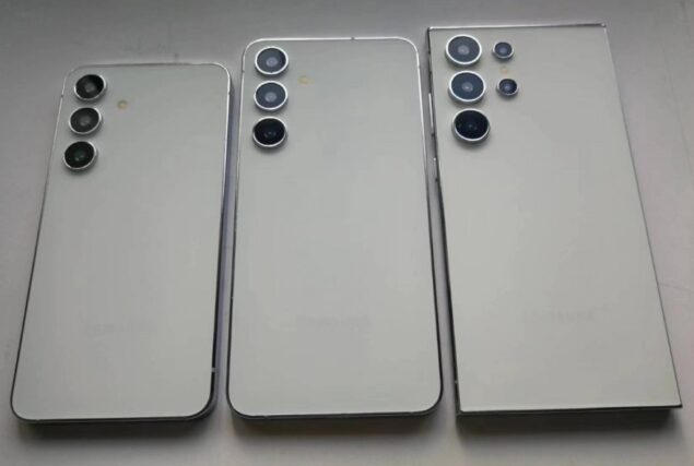 Samsung Galaxy S24 mockup leak a