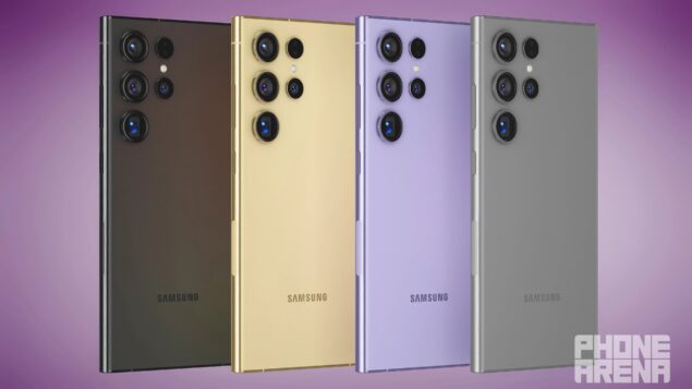 Samsung Galaxy S24 render colorazioni