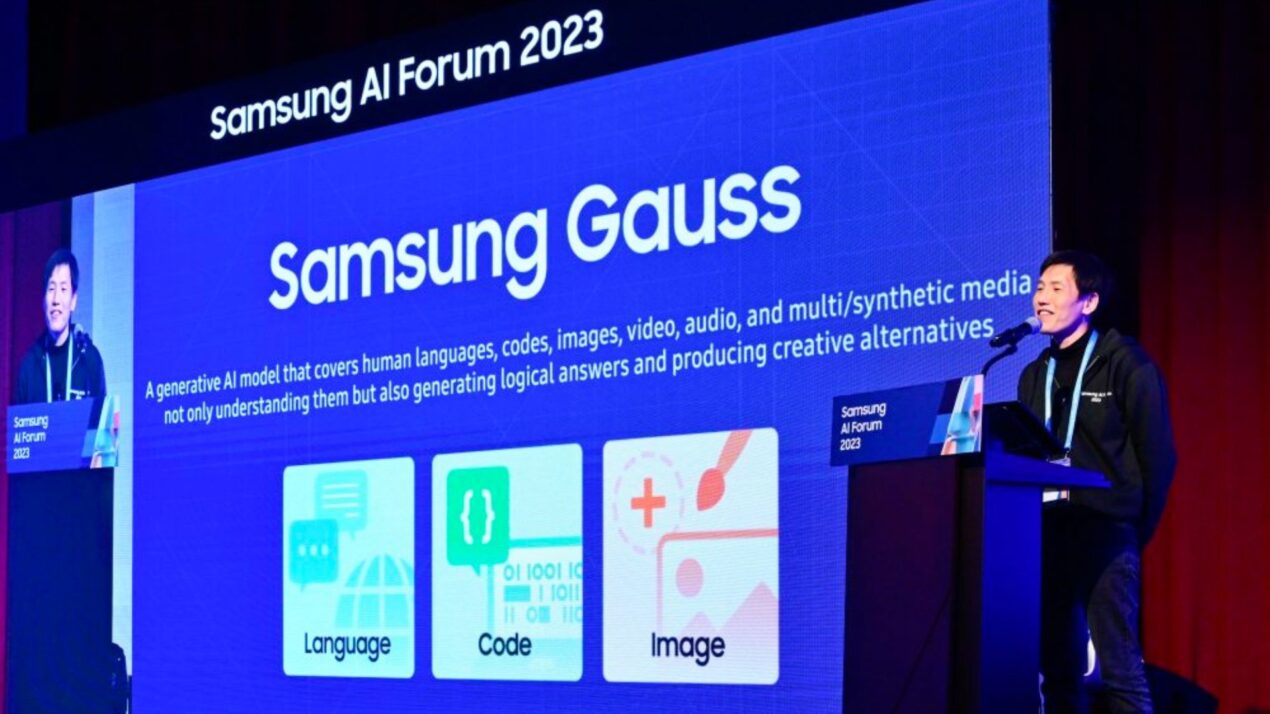 Samsung sale sul carro dell'intelligenza artificiale con Samsung Gauss