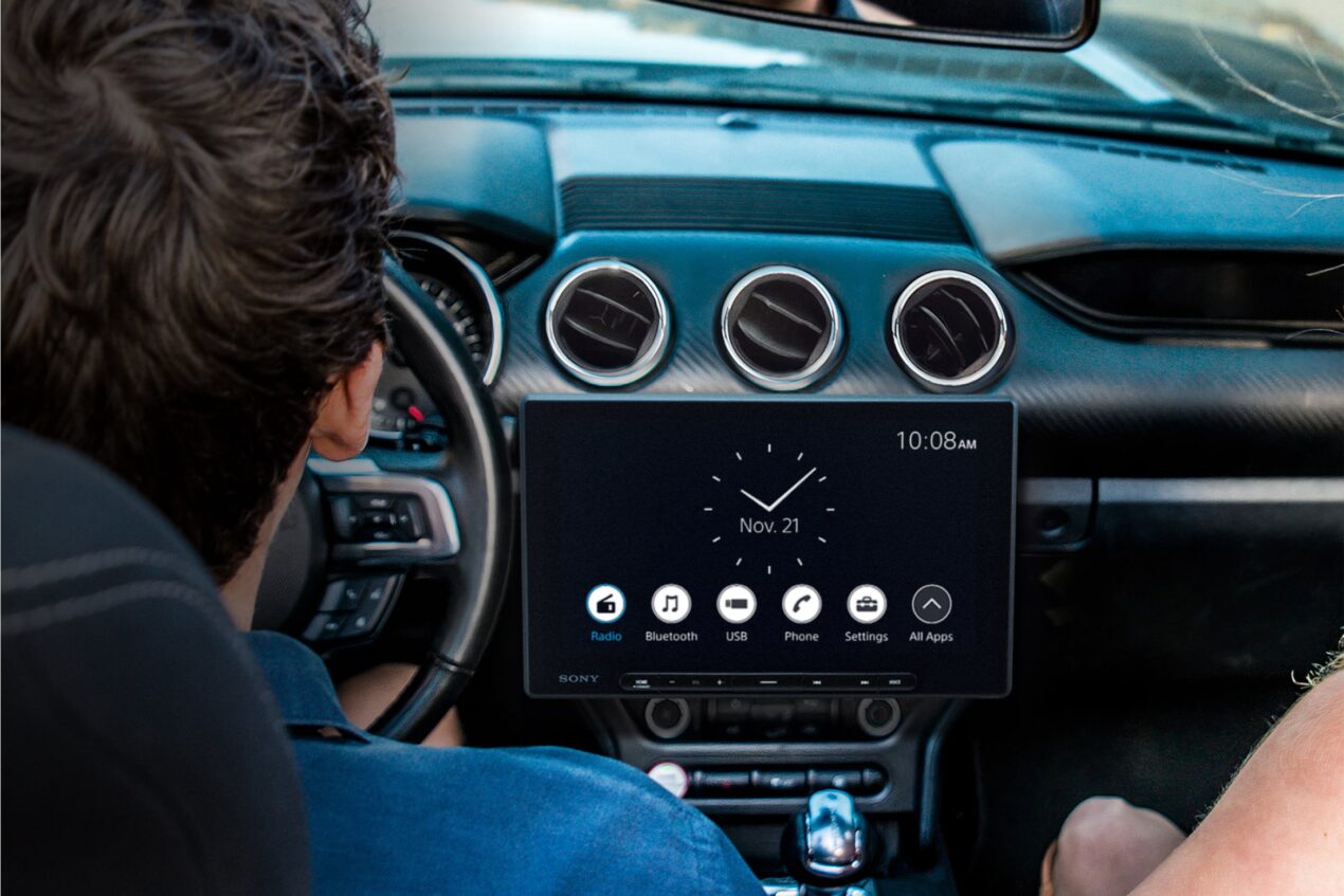 Sony ha annunciato un nuovo sistema multimediale di fascia alta con Android Auto