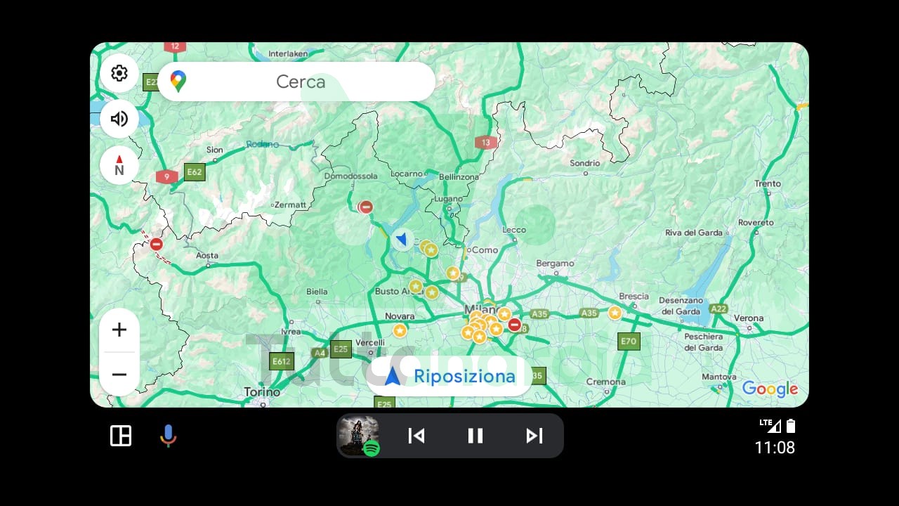 Google Maps Porta I Nuovi Colori Delle Mappe Su Android Auto