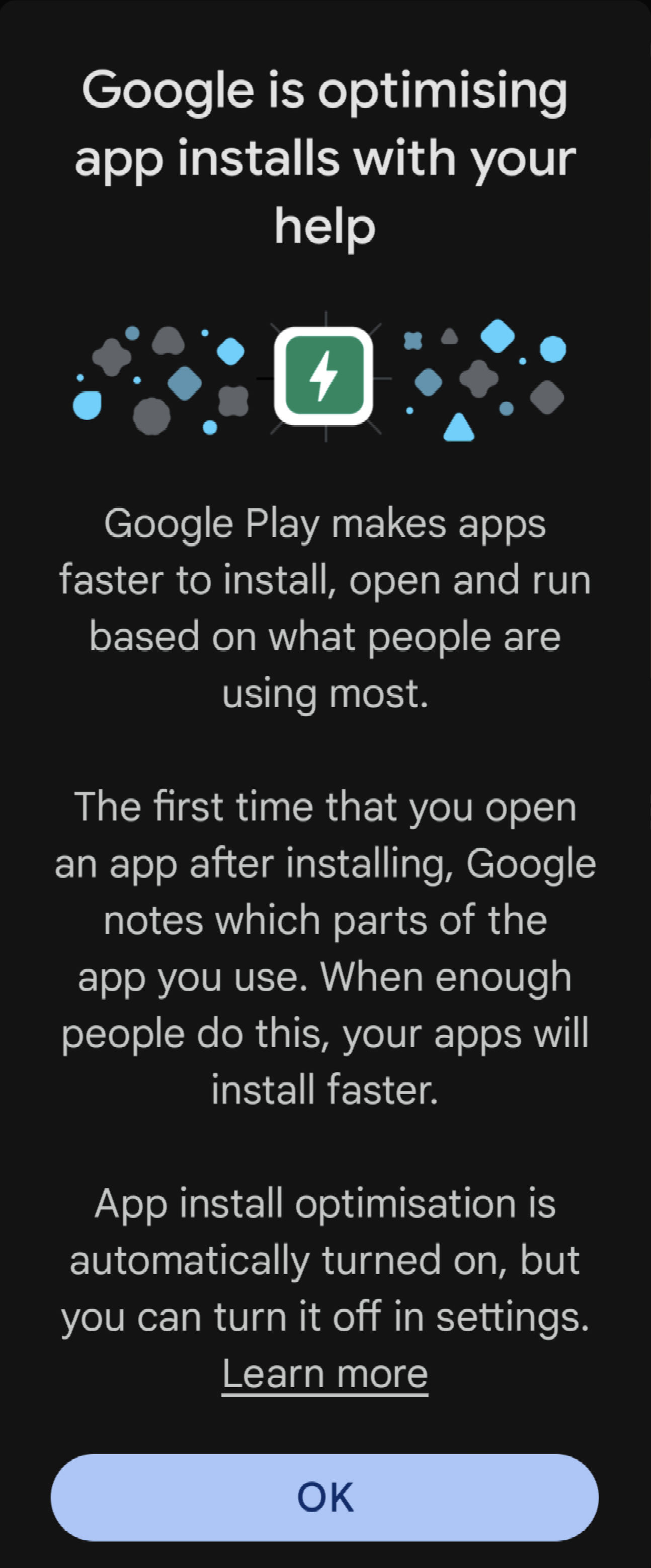 Ottimizzazione dell'installazione delle app su Google Play
