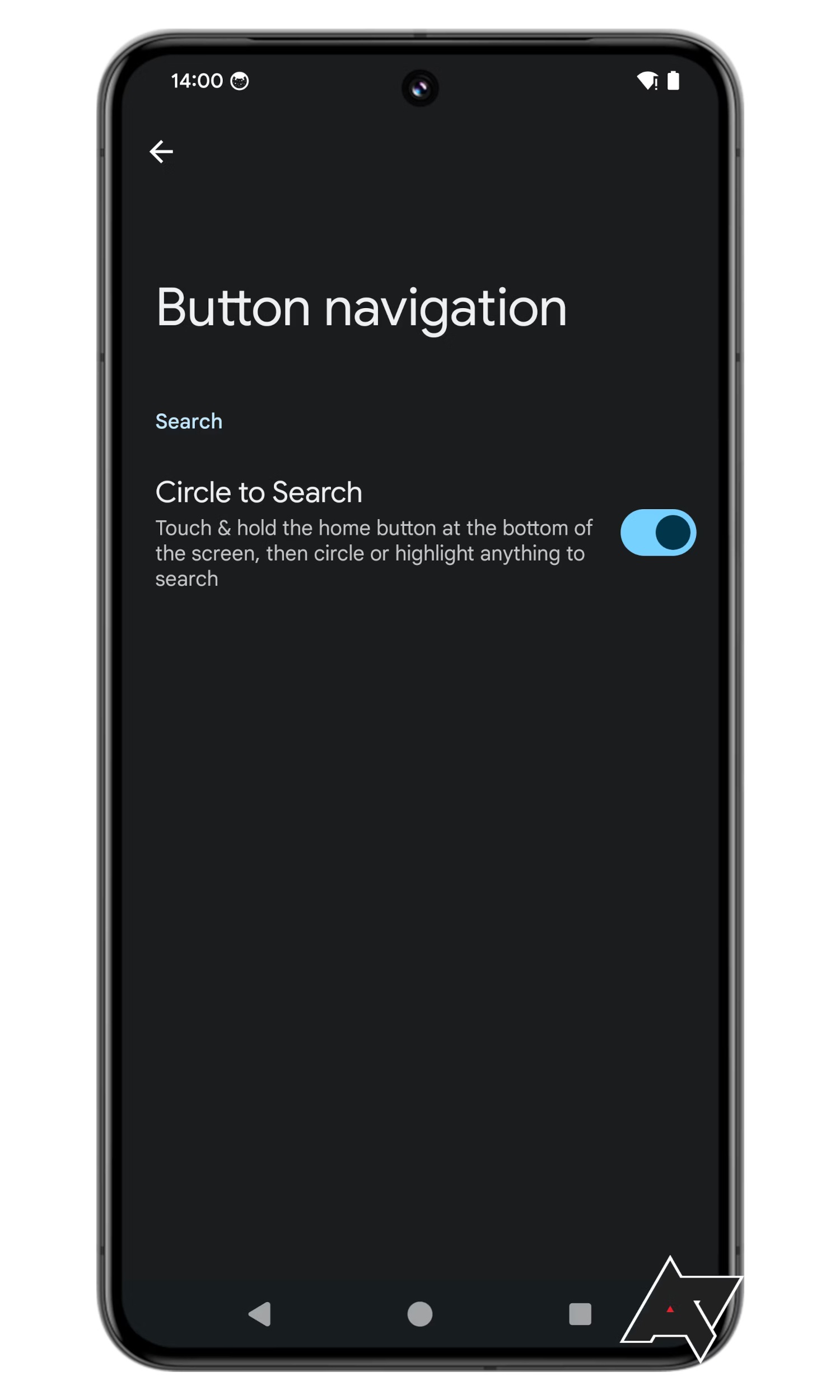 Android 14 QPR2 beta 2 - Circle to search