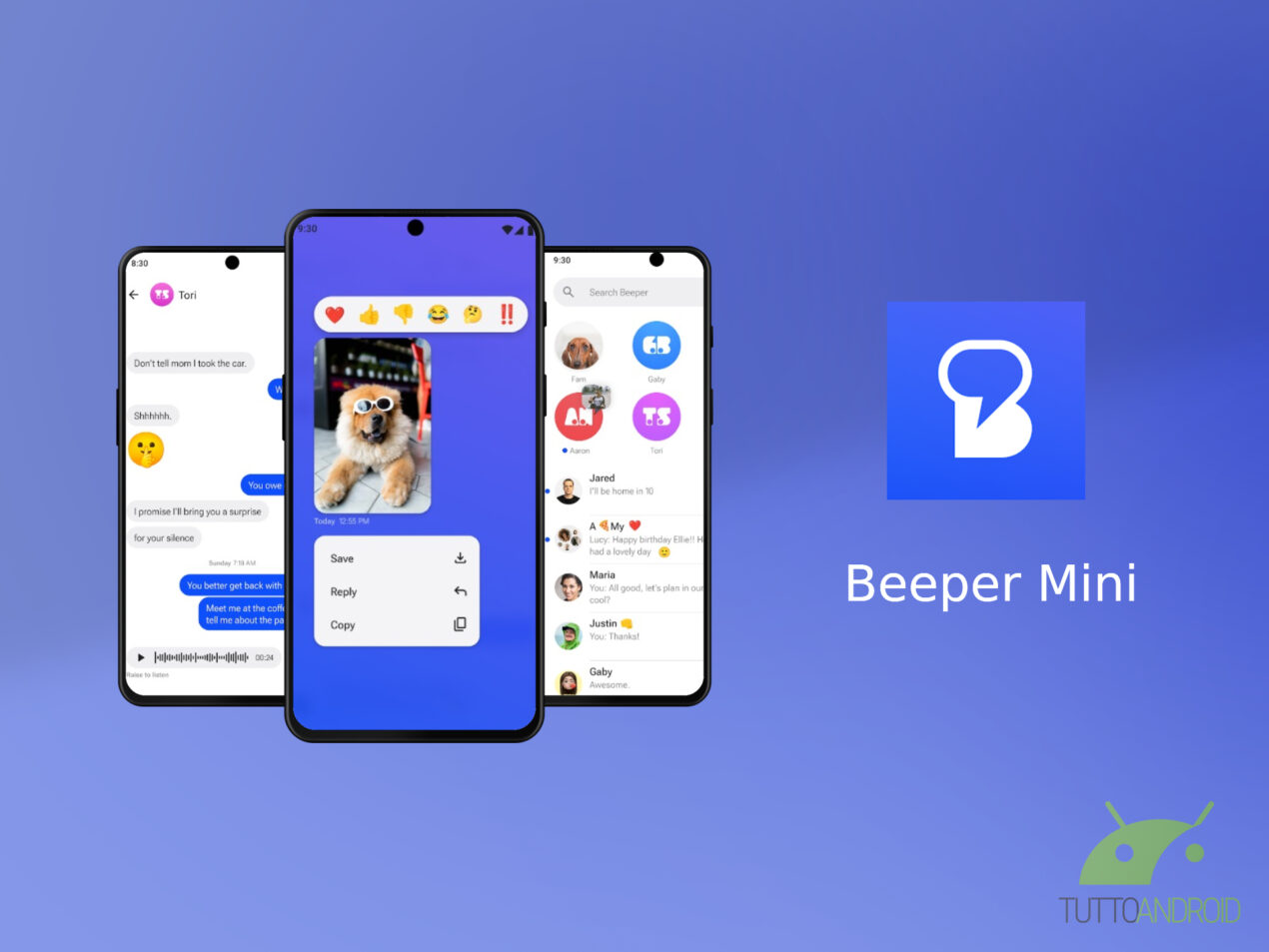 L'app Beeper Mini porta iMessage su Android, con le bolle blu e molto altro