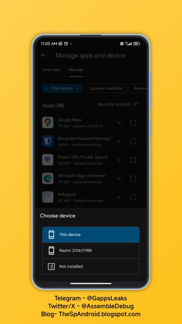 Google Play Store disintallare app da remoto 2