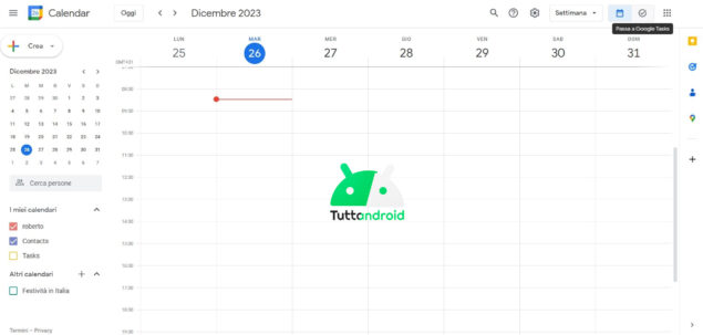 Google Tasks Calendar