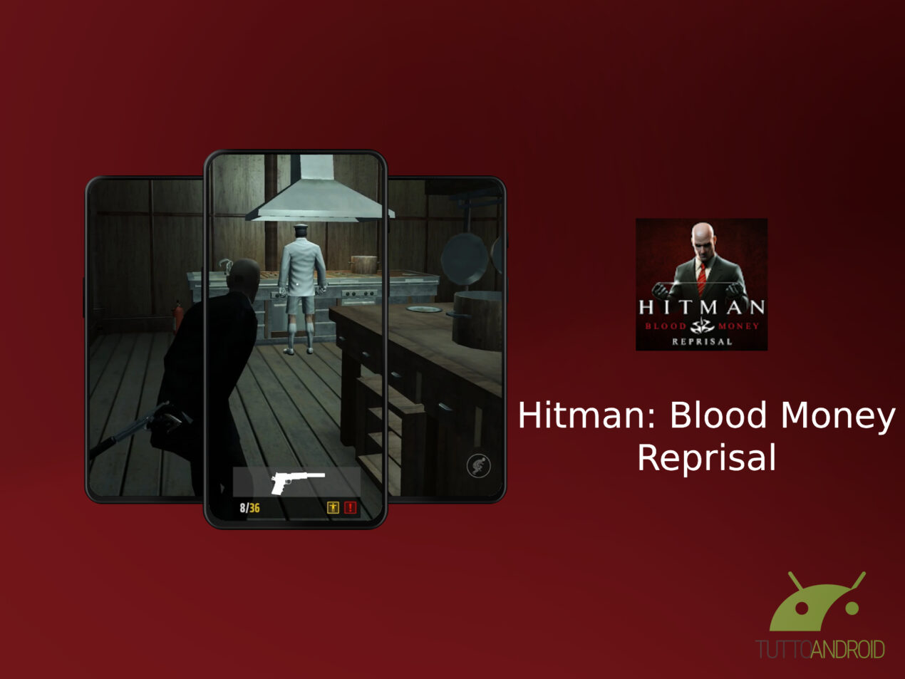 L'agente 47 torna in azione su Android con Hitman: Blood Money - Reprisal
