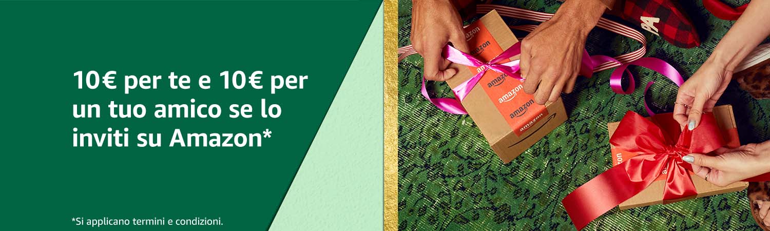 amazon referral program invita un amico 10 euro