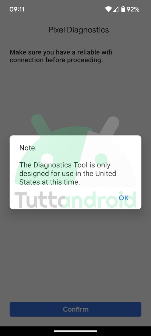 app Pixel Diagnostic Google