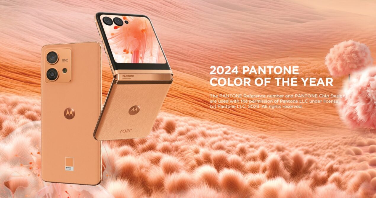Motorola celebra il Pantone Colour of the Year 2024 con due edizioni speciali