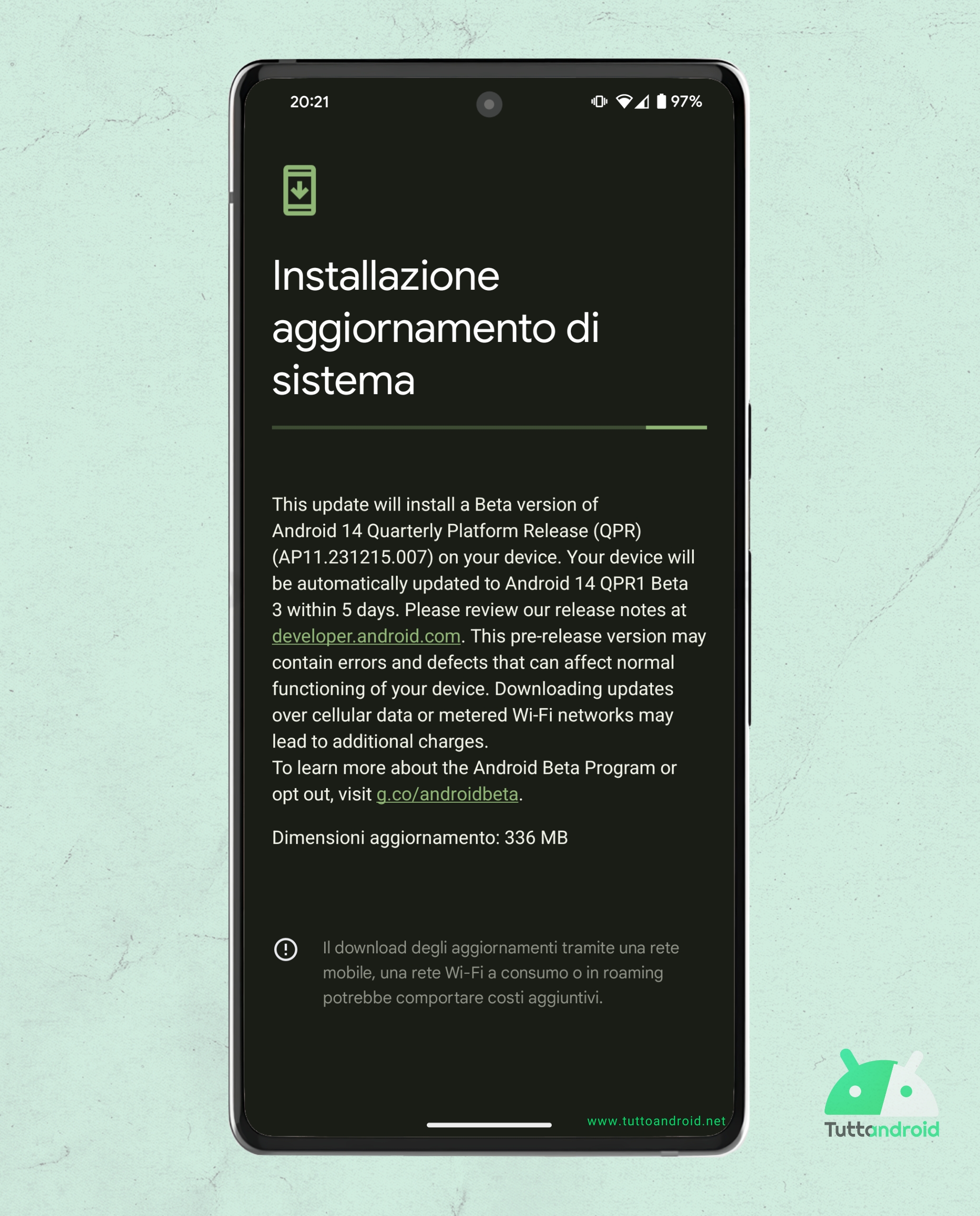 Android 14 QPR2 beta 3 on Google Pixel 7 Pro