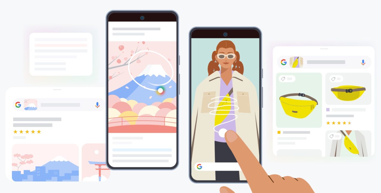 Google ha svelato i principali modi per sfruttare la funzionalità Cerchia e cerca