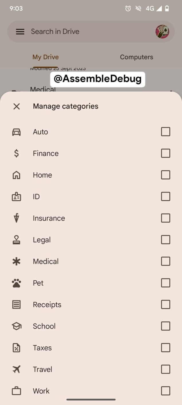 Google Drive categorie file leak 2