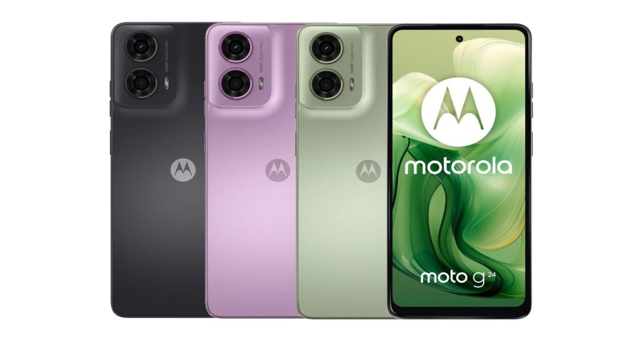 Motorola Moto G24 e Moto G04 sono ufficiali: Android 14 a basso costo