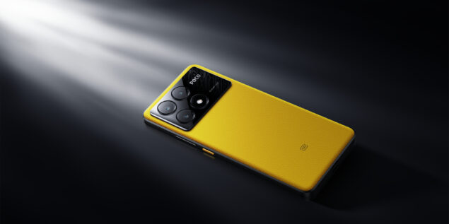 POCO X6 Pro nell'iconica colorazione gialla
