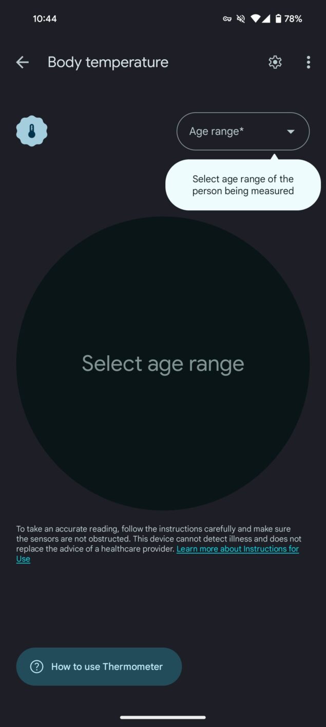come funziona la misurazione della temperatura corporea su Google Pixel 8 Pro