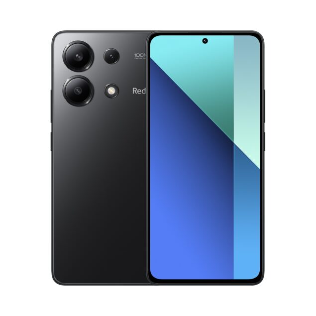 Redmi Note 13 4G in colorazione Midnight Black