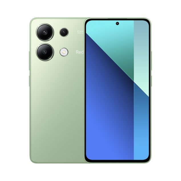 Redmi Note 13 4G in colorazione Mint Green